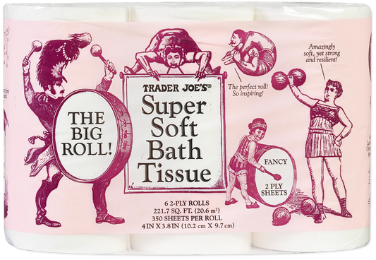 Papier hygiénique super doux de Trader Joe's, 6 unités 