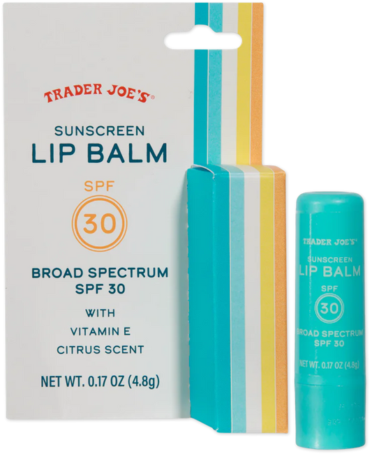 Trader Joe's Sunscreen Lip Balm SPF 30, 4.8g