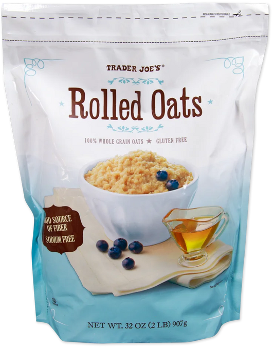 Trader Joe's Rolled Oats, 907g