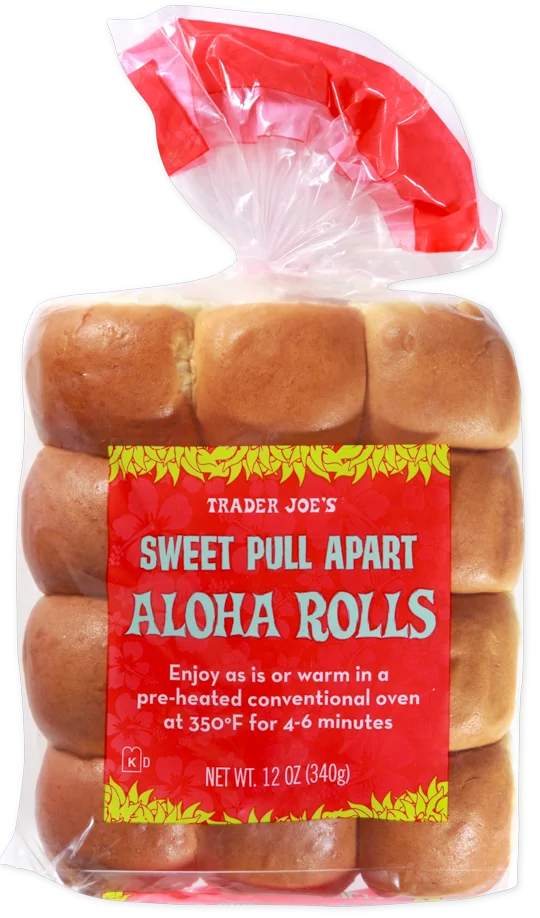 Trader Joe's Sweet Pull Apart Aloha Rolls, 340g