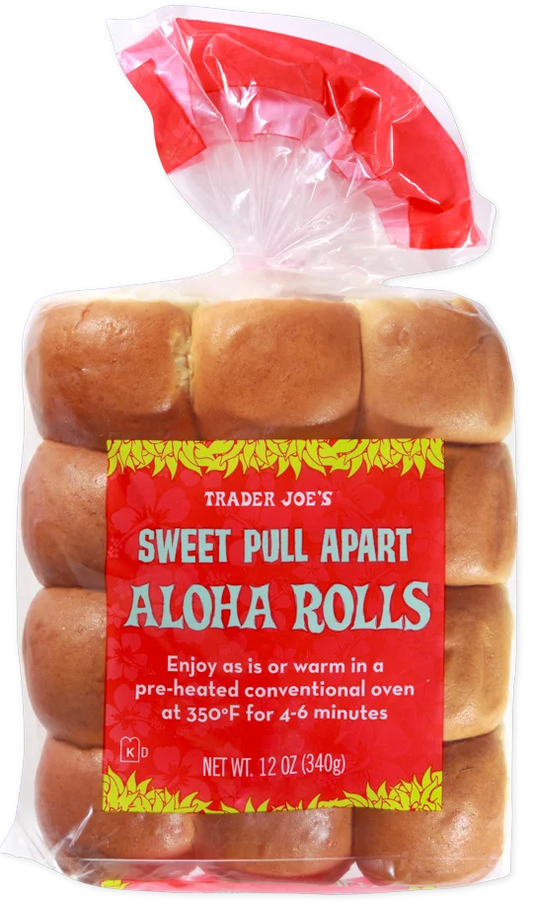 Trader Joe's Sweet Pull Apart Aloha Rolls, 340g