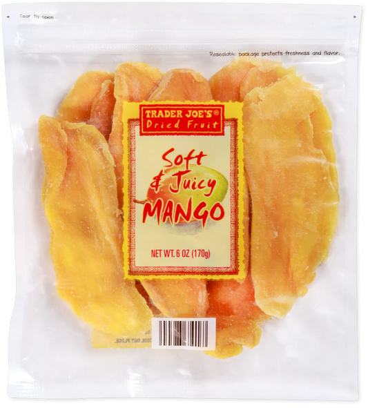 Trader Joe's Soft & Juicy Mango, 170g
