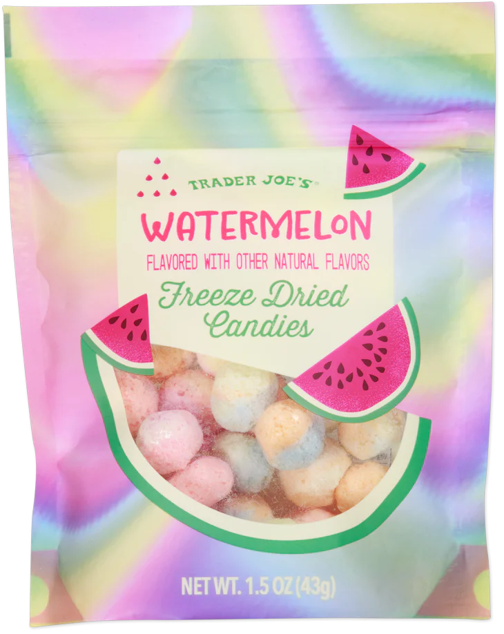 Trader Joe's Watermelon Freeze Dried Candies, 43g