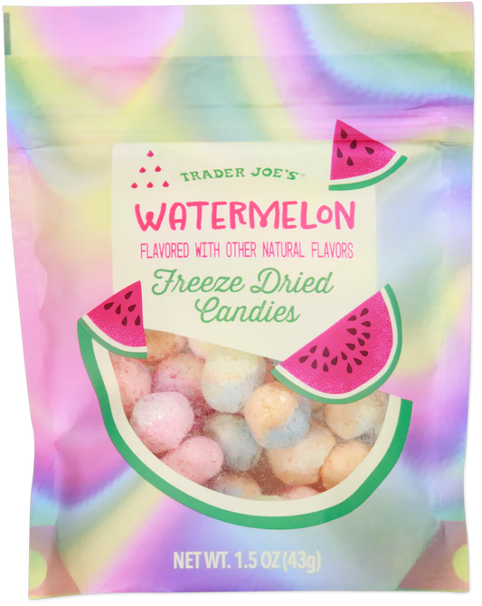 Trader Joe's Watermelon Freeze Dried Candies, 43g