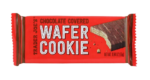 Trader Joe's Chocolate Covered Wafer Cookie, 55g – Vancou-Vert Trading Ltd.
