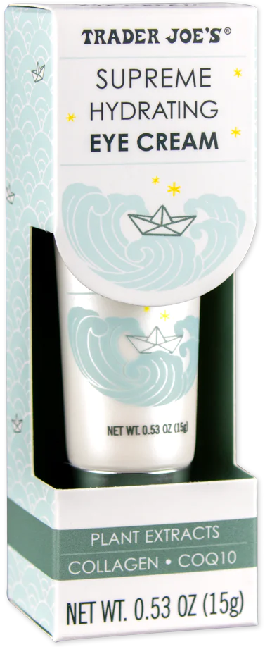 Crème hydratante suprême pour les yeux de Trader Joe's, 15 g