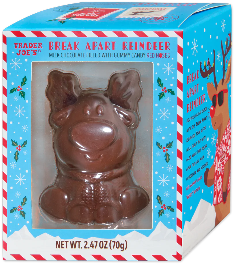 Trader Joe's Break Apart Reindeer, 70g