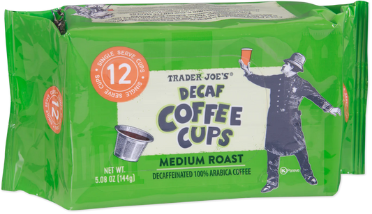 Trader Joe's Keurig® Coffee Cups, Decaf, 144g