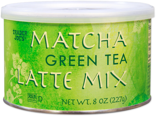 Mélange pour latte au thé vert Matcha de Trader Joe's, 227 g 