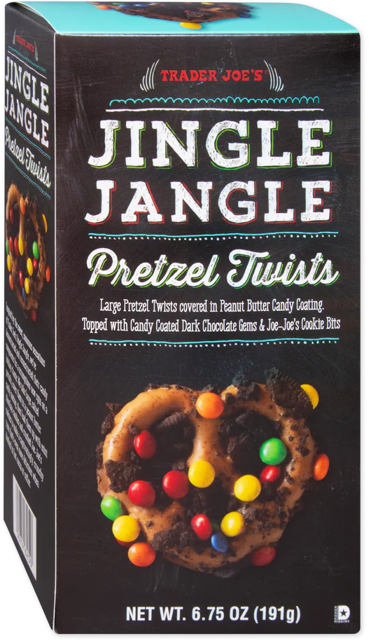 Trader Joe's Jingle Jangle Pretzel Twists, 191g