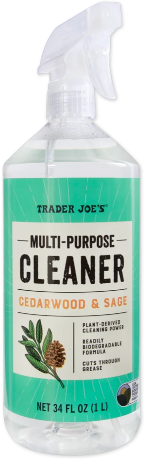 Trader Joe's Multi-Purpose Cleaner Cedarwood & Sage, 1L
