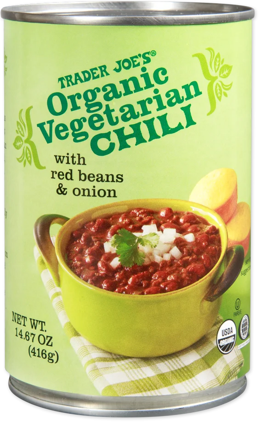 Trader Joe's Organic Vegetarian Chili, 416g