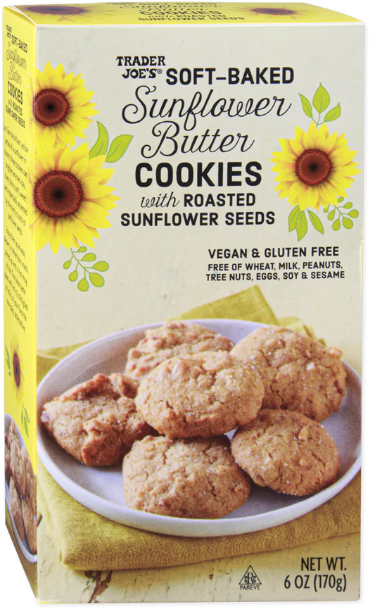 Trader Joe's Soft-Baked Sunflower Butter Cookies, 170g