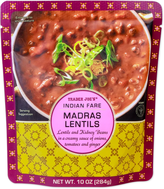 Trader Joe's Madras Lentils, 284g