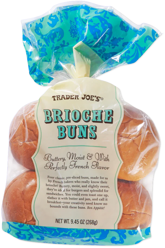 Trader Joe's Brioche Buns, 268g