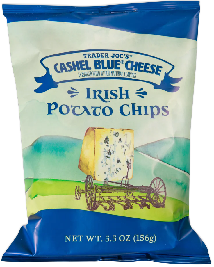 Trader Joe's Cashel Blue® Cheese Irish Potato Chips, 156g
