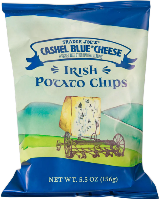 Trader Joe's Cashel Blue® Cheese Irish Potato Chips, 156g