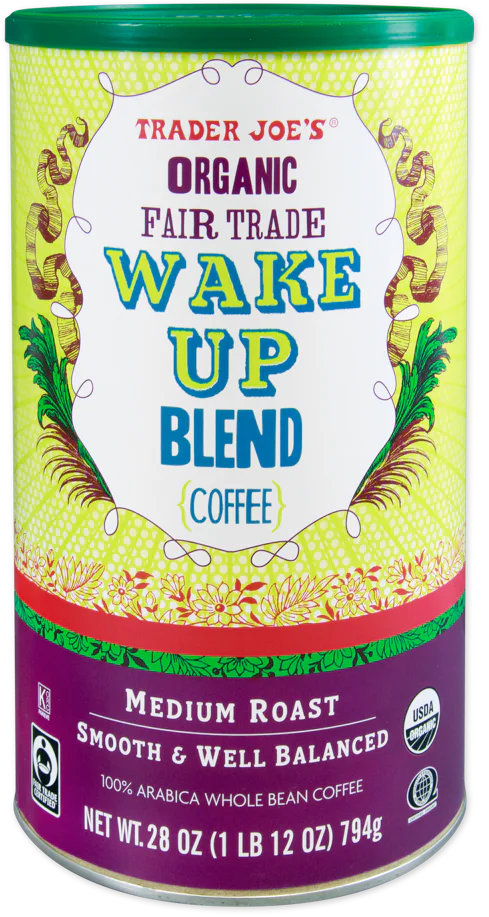 Trader Joe's Organic Fair Trade Wake Up Blend Coffee, 794g
