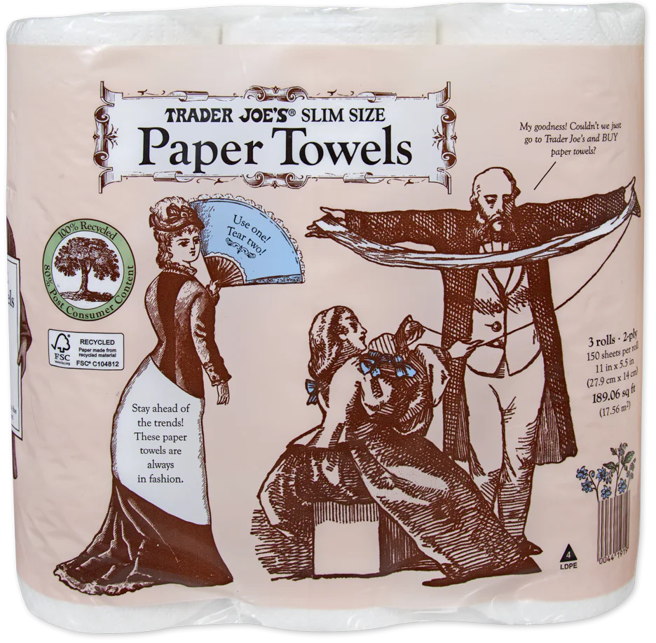 Essuie-tout minces de Trader Joe's, lot de 3 
