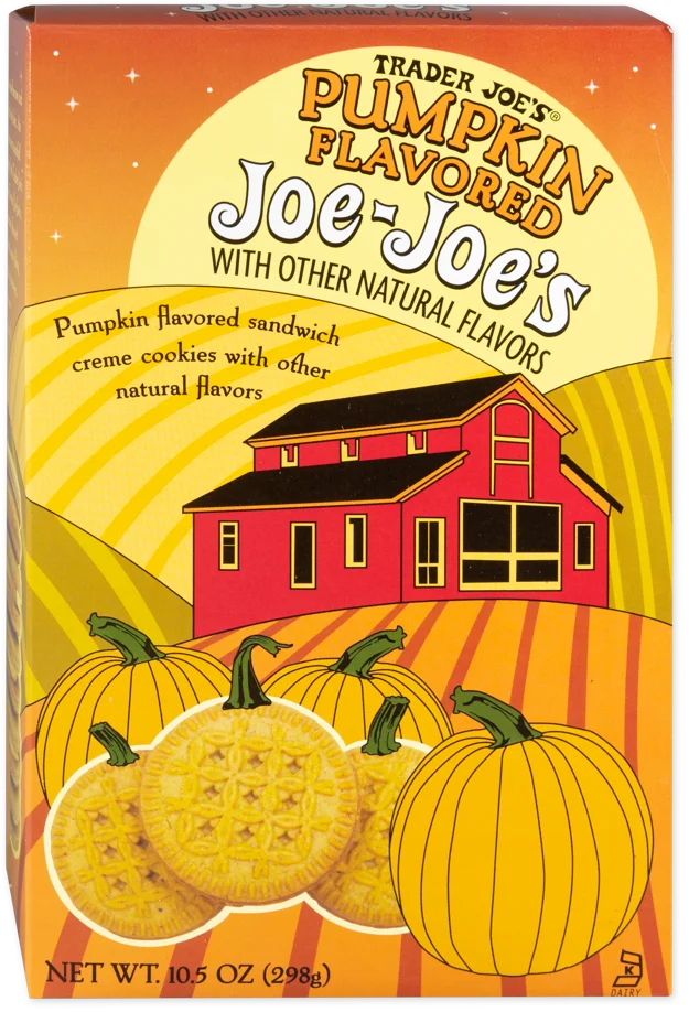 Trader Joe's Pumpkin Joe-Joe's Cookies, 298g