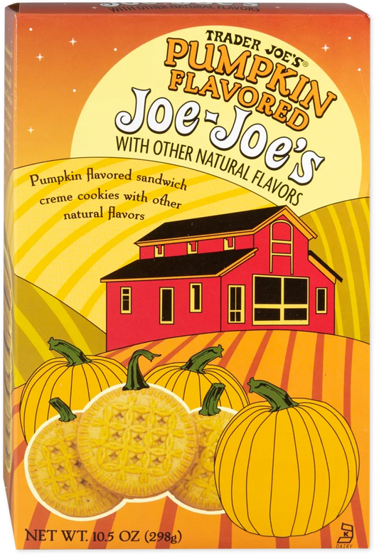 Trader Joe's Pumpkin Joe-Joe's Cookies, 298g