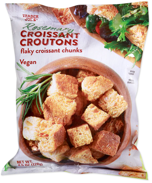 Trader Joe's Rosemary Croissant Croutons, 128g