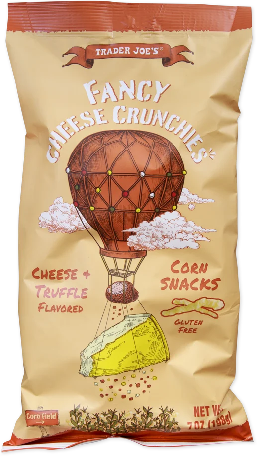 Trader Joe's Fancy Cheese Crunchies, 198g