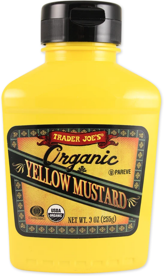 Trader Joe's Organic Yellow Mustard, 255g