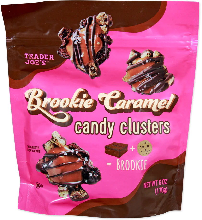 Trader Joe's Brookie Caramel Candy Clusters, 170g