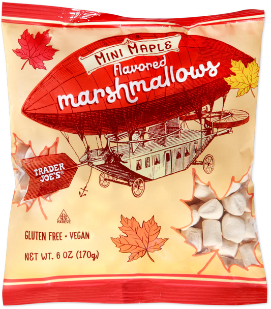 Trader Joe's Mini Maple Flavoured Marshmallows, 170g