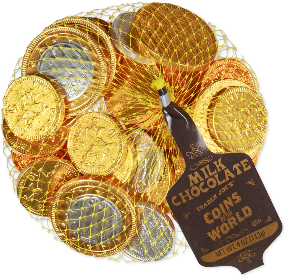 Trader Joe's Coins of the World, 113g