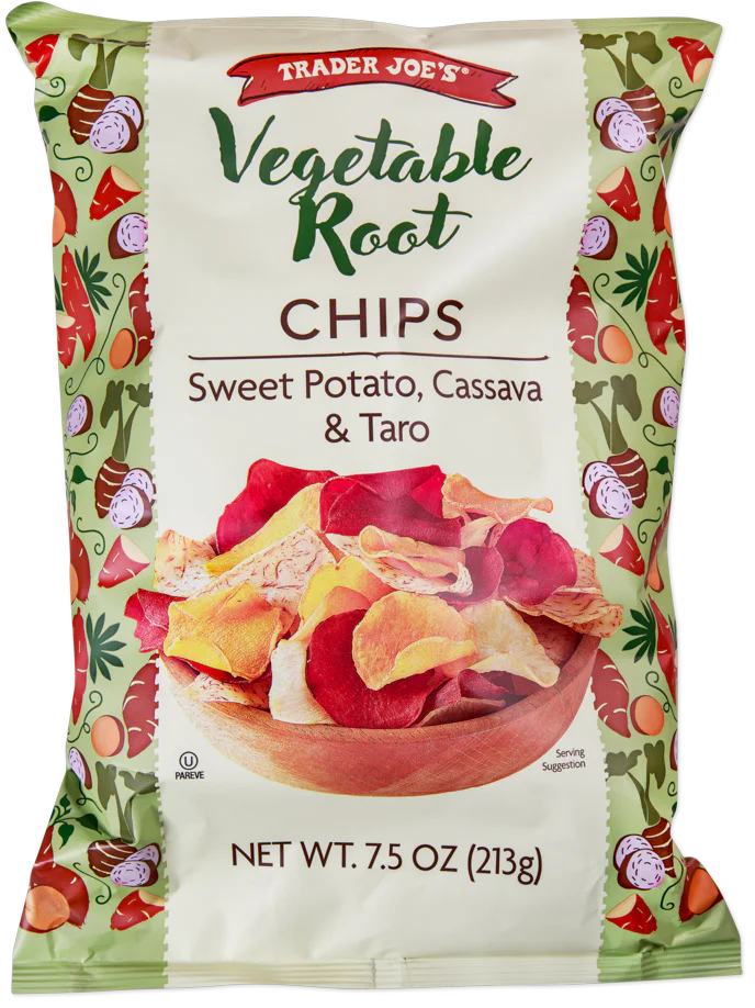 Chips de légumes racines de Trader Joe's, 213 g 