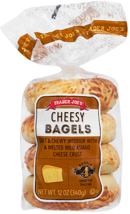 Bagels au fromage Trader Joe's, 340 g