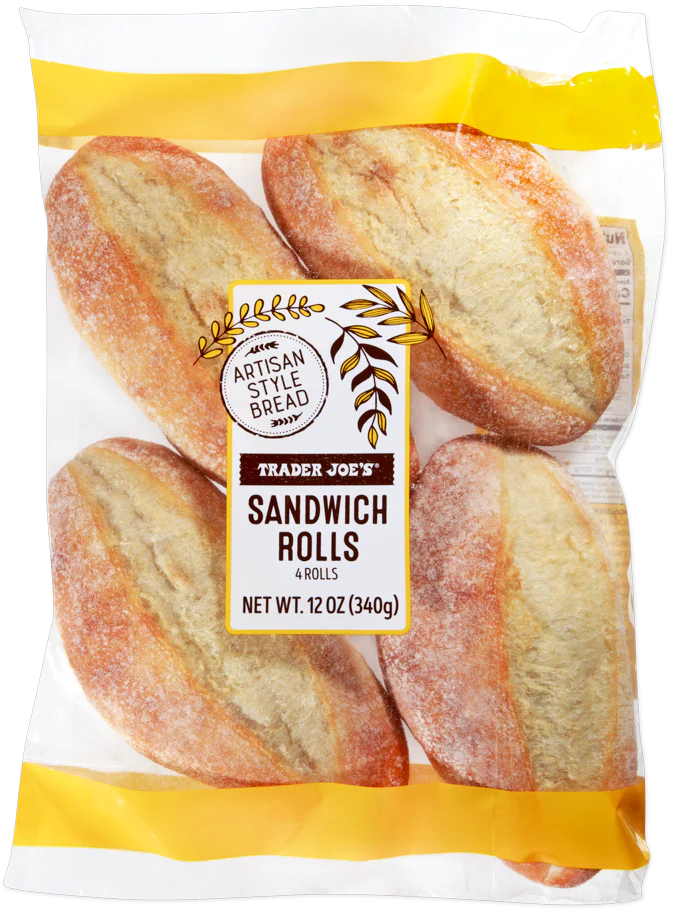 Trader Joe's Sandwich Rolls, 340g