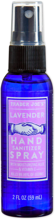Spray désinfectant pour les mains à la lavande de Trader Joe's, 59 ml 