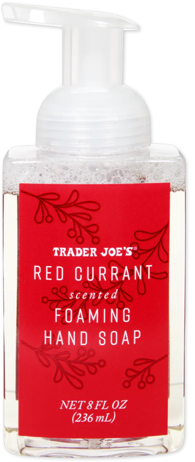 Savon moussant pour les mains parfumé à la groseille rouge de Trader Joe's, 236 ml 