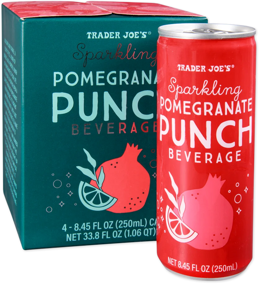 Trader Joe's Sparkling Pomegranate Punch Beverage, 1L