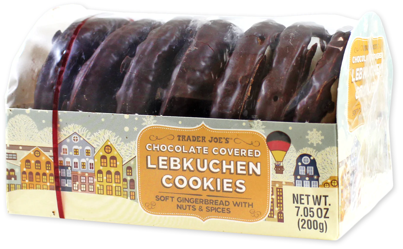 Trader Joe's Chocolate Covered Lebkuchen Cookies, 200g