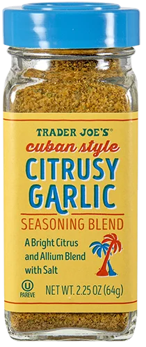 Trader Joe's Cuban Style Citrusy Garlic Seasoning Blend, 64g