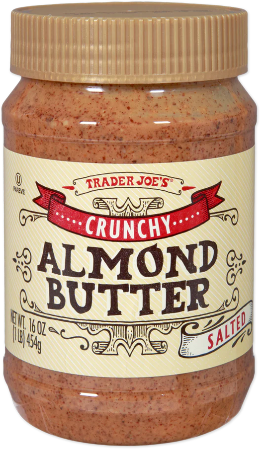Trader Joe's Crunchy Salted Almond Butter, 454g
