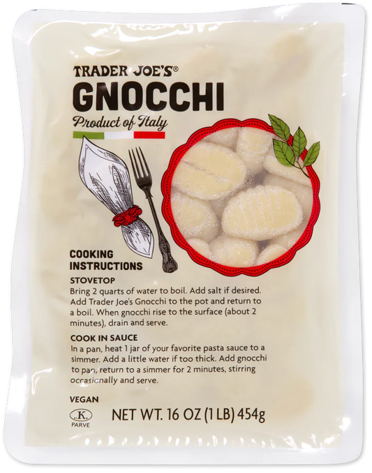 Gnocchis de Trader Joe's, 454 g