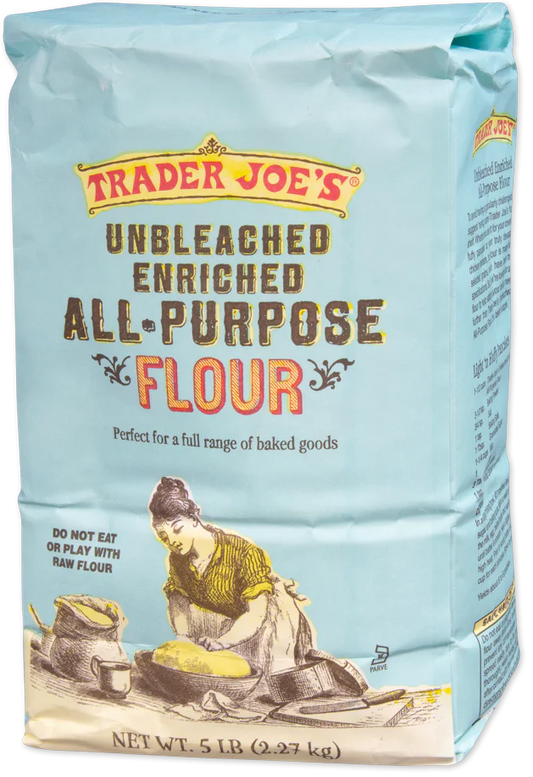 Trader Joe's Unbleached Enriched All-Purpose Flour, 2.27kg