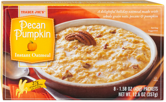 Trader Joe's Pecan Pumpkin Oatmeal, 357g